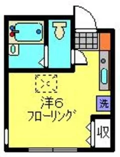 フルールデシャン【102号室】の間取り