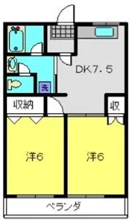 ニューライフときわ【3階】の間取り