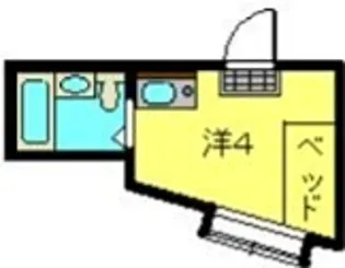ガーデンハイムII【206号室】の間取り