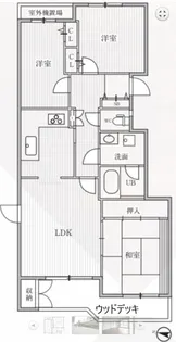T’s garden横浜反町【1階】の間取り
