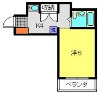 ヴィラフローレスタ【301号室】の間取り
