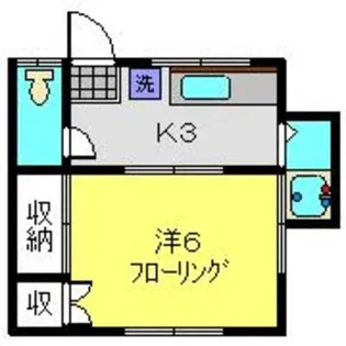 恵荘【1階】の間取り