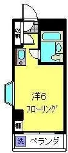 アンクレールイトガ【201号室】の間取り