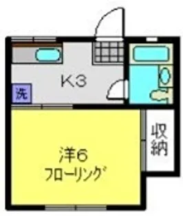 オークランドL【103号室】の間取り