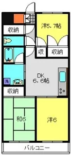 GS壱番館【303号室】の間取り