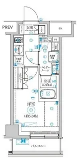 セジョリ横浜WESTII【7階】の間取り