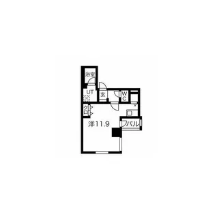 スパシエルクス横浜【7階】の間取り