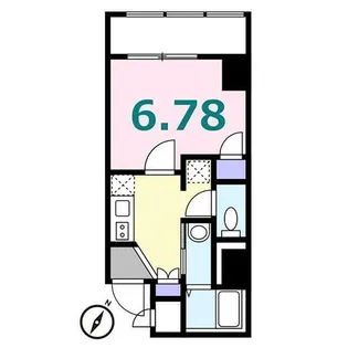 シュガール浜松町【3階】の間取り