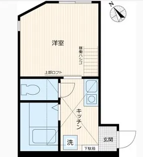 アーヴェル三ツ沢下町【2階】の間取り