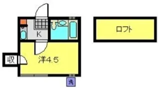 オメガパレス菊名2丁目【203号室】の間取り