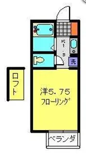 ヨコハマベイヒルズ【208号室】の間取り