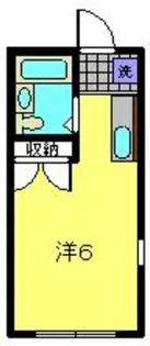 マーサ藤棚【210号室】の間取り