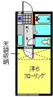 フジミハイツ【102号室】の間取り