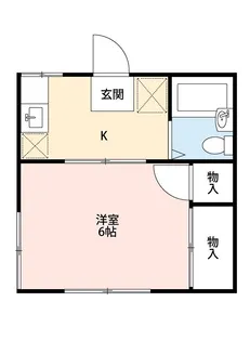 師岡ハイツ【1階】の間取り