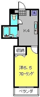 トップヒルズIII【103号室】の間取り