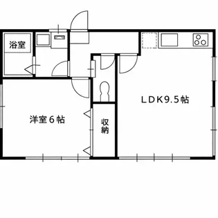 ABCハイツ【103号室】の間取り
