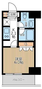 City Lux Tobe【913号室】の間取り