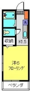 マイハウス菊名【201号室】の間取り