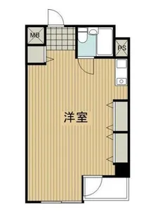 ライオンズプラザ新横浜【0802号室】の間取り