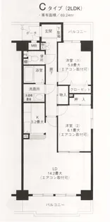 ピュアフィールド新横浜【8階】の間取り