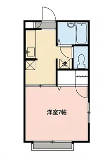 エルム篠原【2階】の間取り