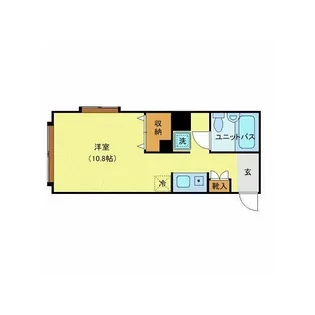 オーガスタンベイ【3階】の間取り