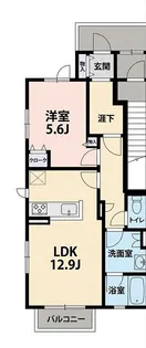 クラシコ【1階】の間取り