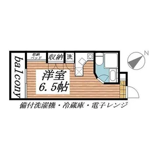 ラ・パルフェ・ド・セヴェールNO.4【2階】の間取り