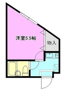 マリンアベニュー【5階】の間取り