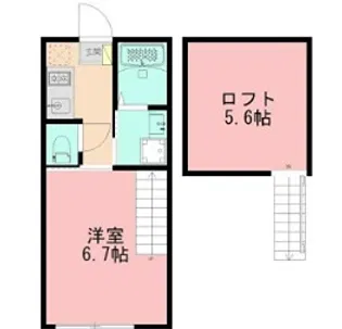 サニーヴェール【2階】の間取り