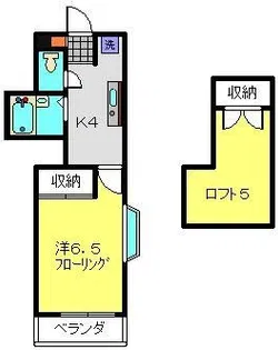 トップヒルズIII【106号室】の間取り