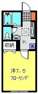 リッツコート【101号室】の間取り