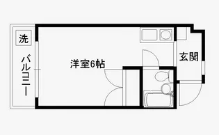 カサデルアンダンテ【302号室】の間取り