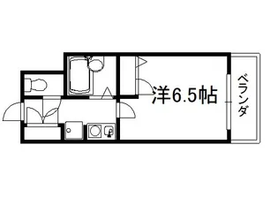 ピラーズ御所西【4階】の間取り