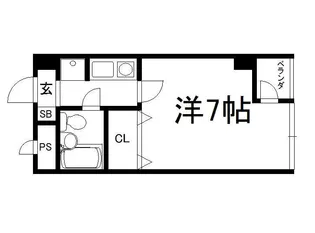 FIDUCIA【205号室】の間取り