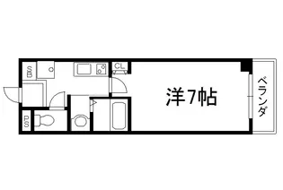 Comfort 【401号室】の間取り