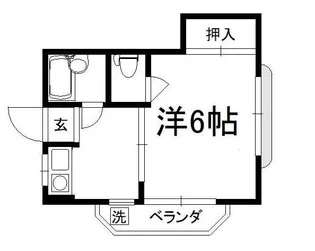 ブライトハウス【301号室】の間取り