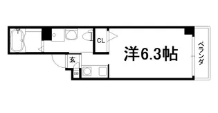 marubu【204号室】の間取り