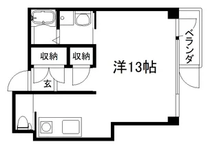 古2都COCOTTE【1階】の間取り