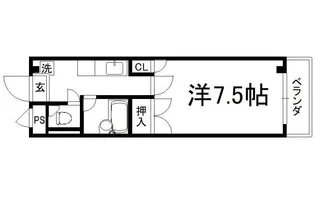 みそのハイツ【2階】の間取り