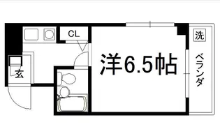 カサデルアンダンテ【306号室】の間取り
