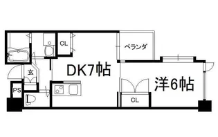 ADEST興戸【5階】の間取り