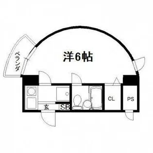 FIDUCIA【406号室】の間取り