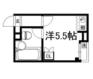 寺川ビル【302号室】の間取り