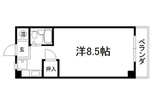 メゾンおくむら【35号室】の間取り