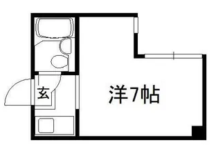 プティメゾン西陣【206号室】の間取り