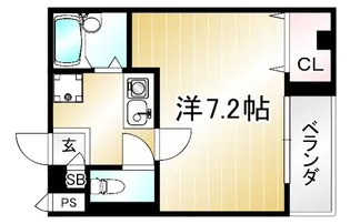セレーノ・アルドーレ【305号室】の間取り
