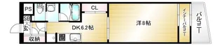 コープ美山Ⅲ【107号室】の間取り