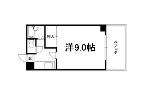 1Kの間取り画像