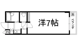 カサ・アカデミカ【202号室】の間取り